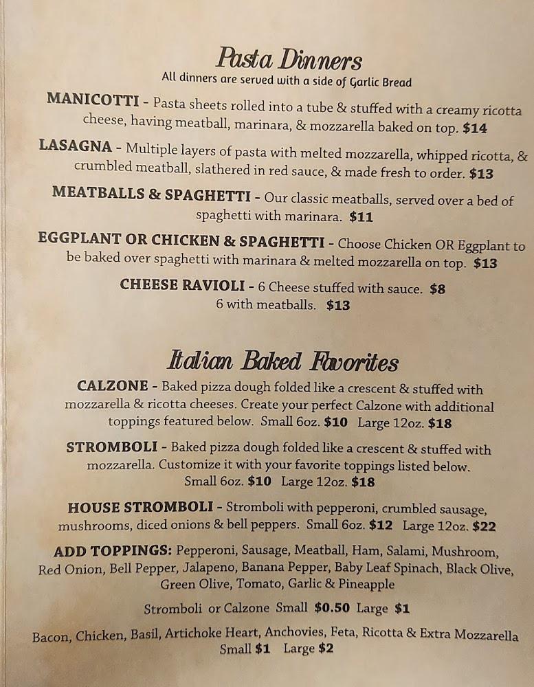 Angelo's Menu image 2